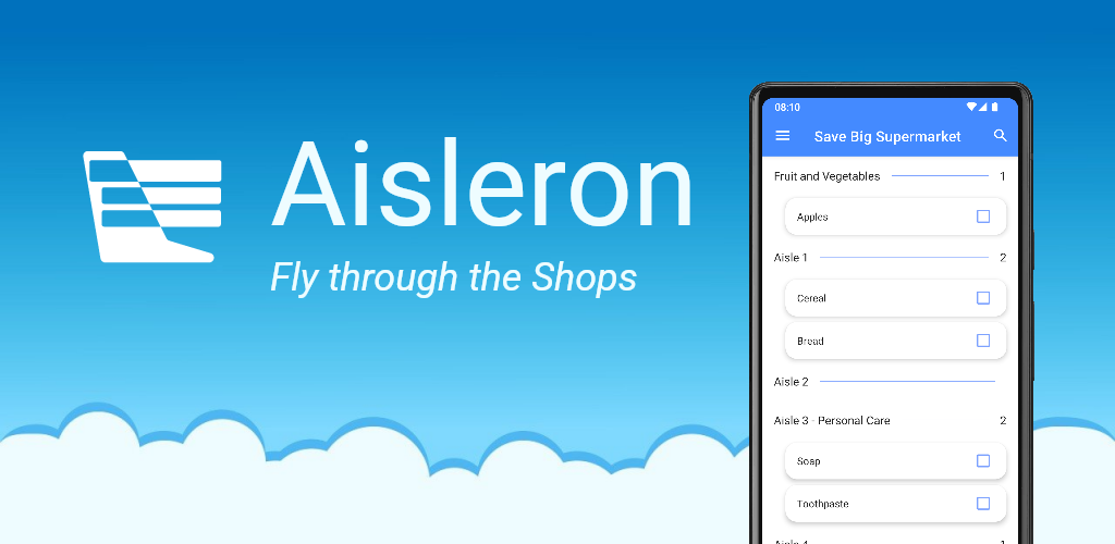 Aisleron Feature Graphic