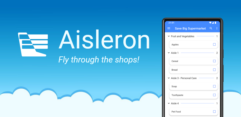 Aisleron Feature Graphic