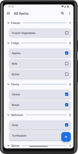 All Items List